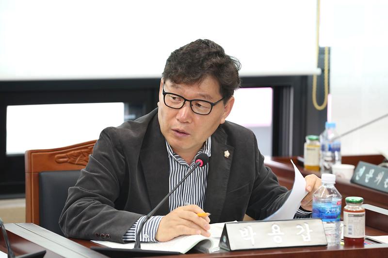 제270회 제4차 환경경제안전위원회(박용갑 위원) 사진