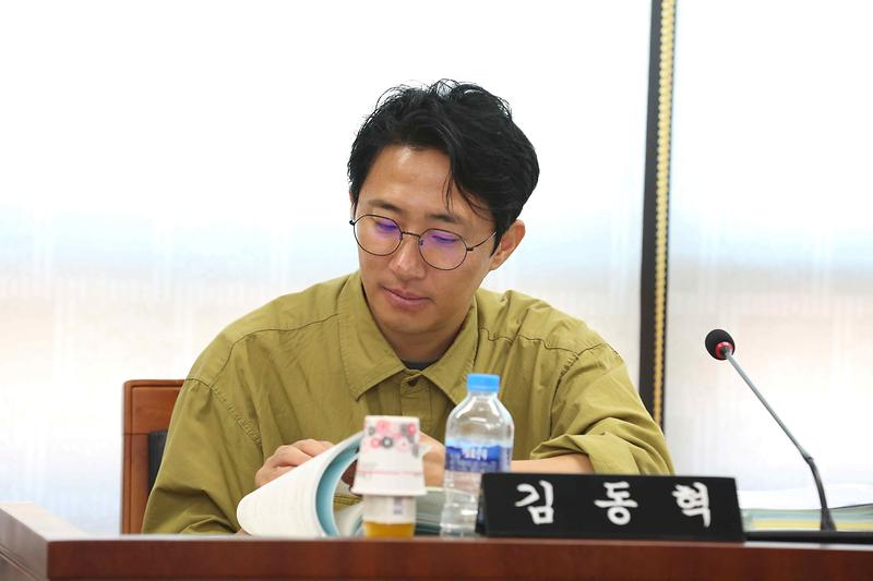 제274회 제1차 환경경제안전위원회(김동혁 위원) 사진