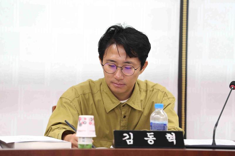 제274회 제4차 환경경제안전위원회(김동혁 위원) 사진