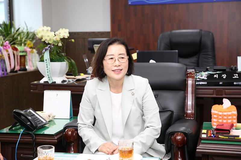 출입기자단 인터뷰 (2023.07.12.) 사진