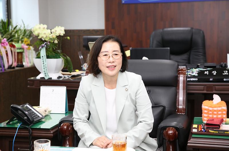 [취임 인터뷰 모음] 고선희 서구의회 의장 (2023년) 사진
