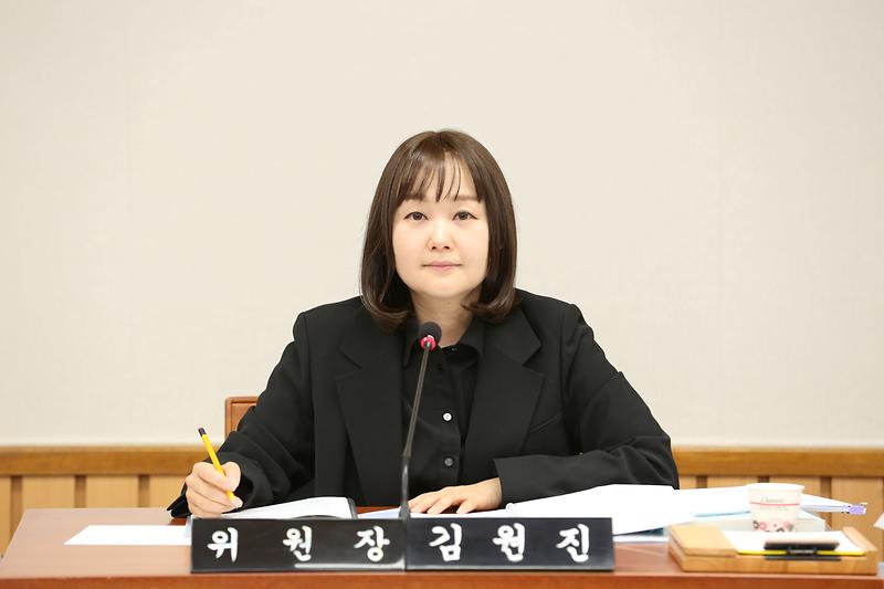 제271회 제5차 기획행정위원회(김원진 위원장) 사진