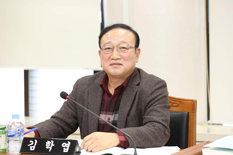 제271회 제5차 기획행정위원회(김학엽 위원) 사진
