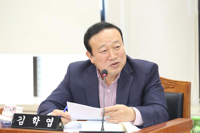 제273회 제1차 기획행정위원회(김학엽 위원) 사진