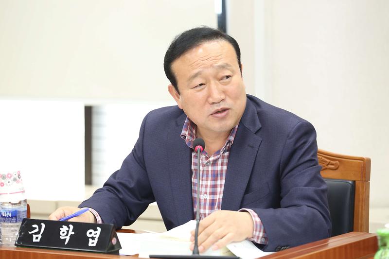 제273회 제2차 기획행정위원회(김학엽 위원) 사진