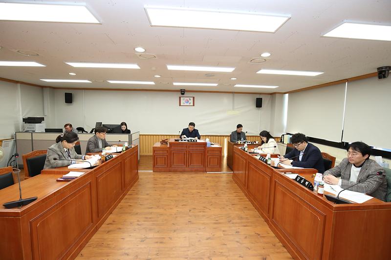 제265회 임시회 복지도시위원회 사진