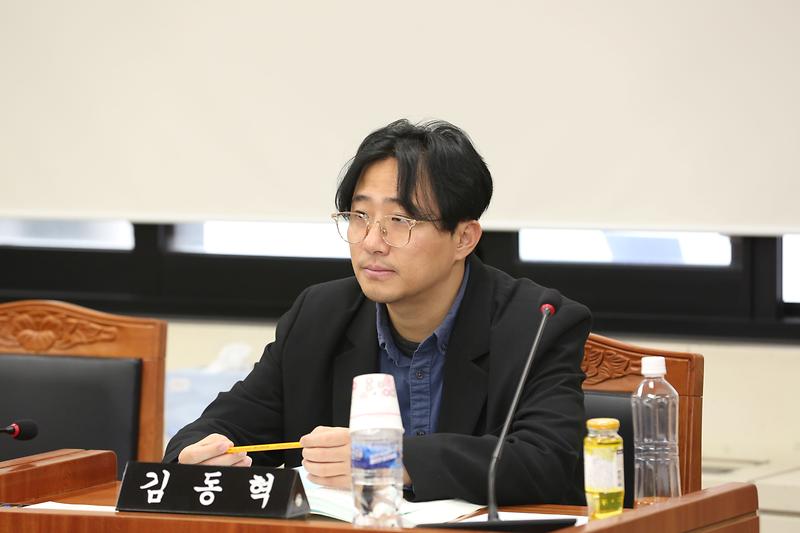 제266회 임시회 복지도시위원회 (김동혁 위원) 사진