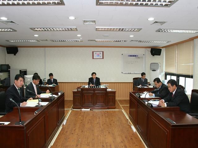 2008년도 세입·세출예산안 심사(의회운영위원회) 사진
