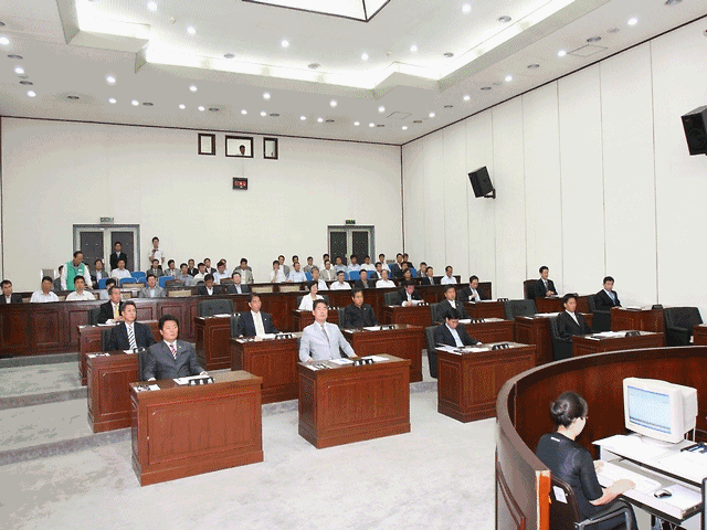 제150회 서구의회(임시회) - 제1차 본회의 사진