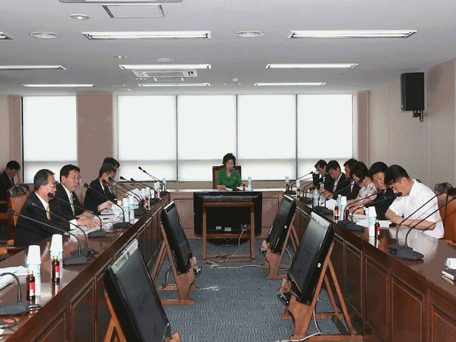 의원 간담회(기획홍보실,문화체육과 업무보고) 사진