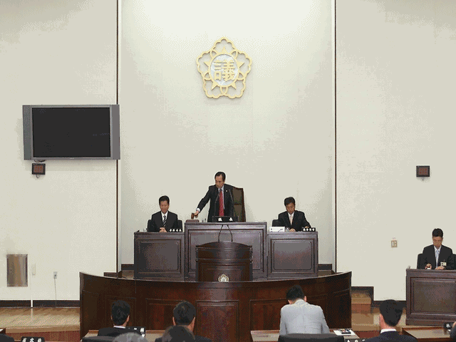 제152회 서구의회 임시회 - 제1차 본회의 사진