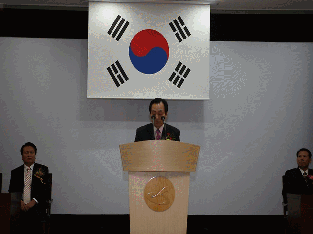 한국음식업중앙회 인천서구지부 총회 사진