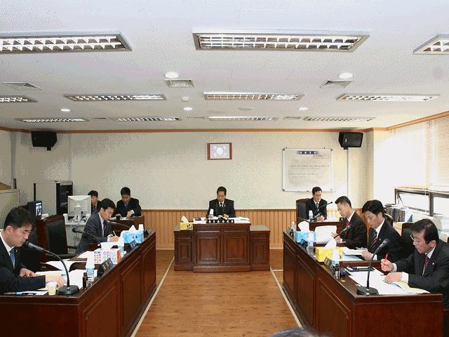 각 상임위원회 예산안 심사 사진
