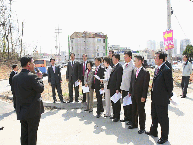 녹청자 도요지 신축부지 현장방문 사진