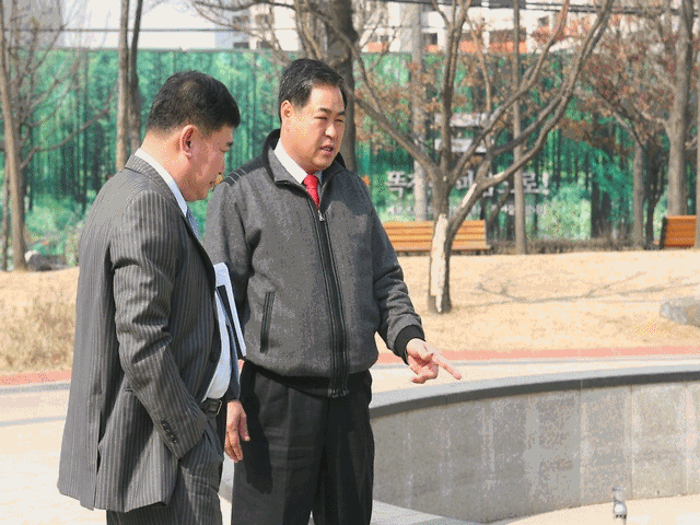 민원현장 방문 사진