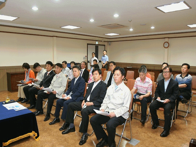 현장방문(경인아라뱃길 건설현장, 09.7.9.) 사진