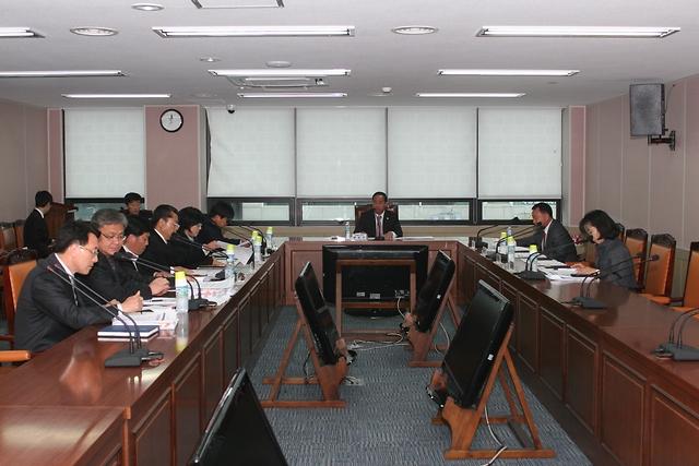 조례정비특별위원회 간담회 개최 사진