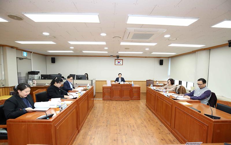 서구의회 의원연구단체 심의위원회(2025.02.14.) 사진