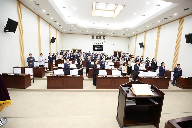 제10대 서해구의회 개원식(2026.07.06.) 사진