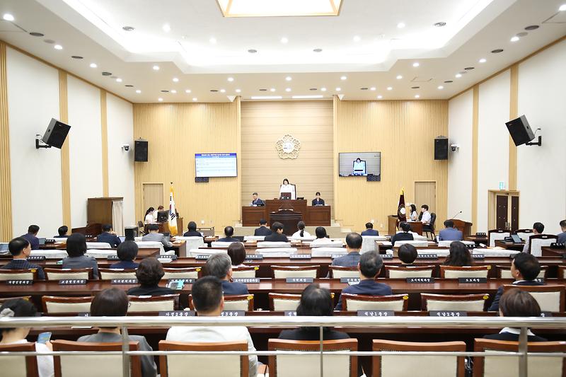 제282회 서해구의회 임시회 제3차 본회의(2026.07.16.) 사진