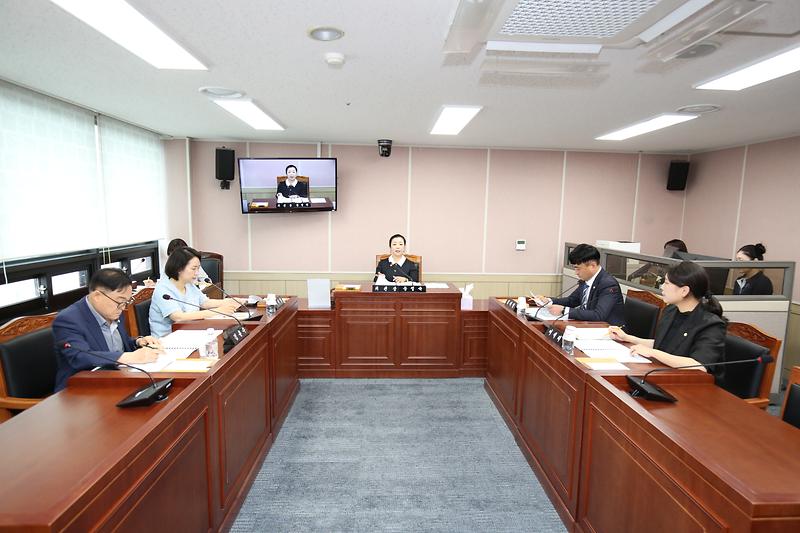 제282회 서해구의회 임시회 제1차 의회운영위원회(2026.07.08.) 사진