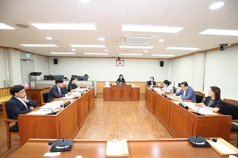 제282회 서해구의회 임시회 제1차 기획행정안전위원회(2026.07.08.) 사진