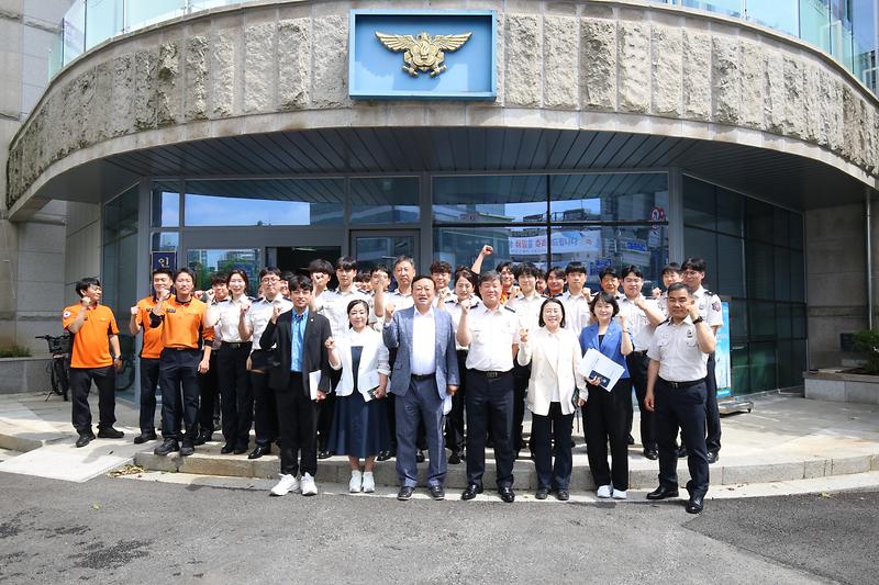 제10대 서해구의회 개원에 따른 주요 유관기관 방문(서부소방서) 사진