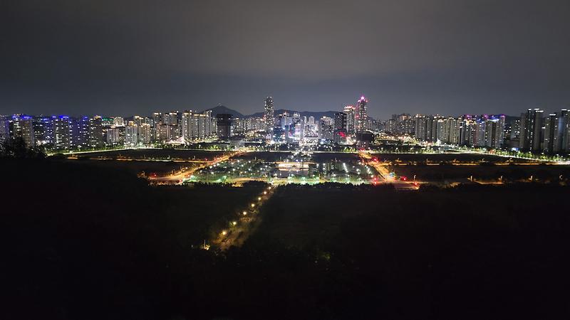 청라노을공원 야경 사진6