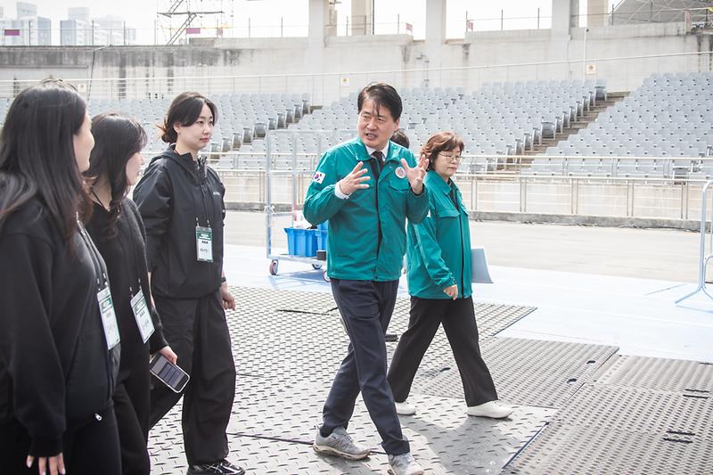 20260403 세븐틴 콘서트 사전 안전점검 사진