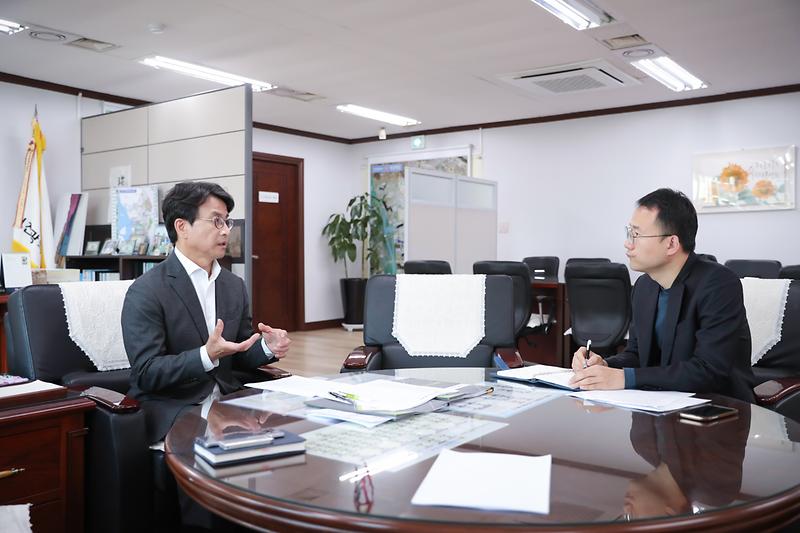 20190612 이데일리 서구청장 인터뷰 사진