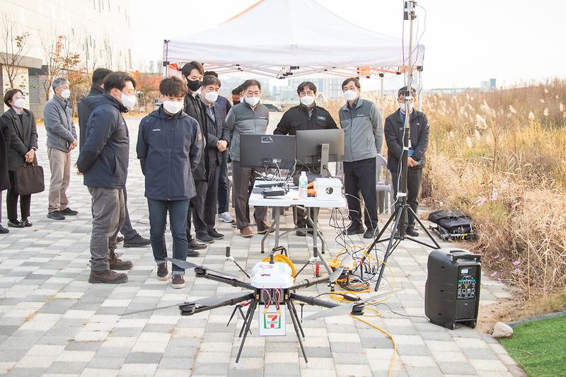 20211115 드론 배송화 실증사업 시연회 사진