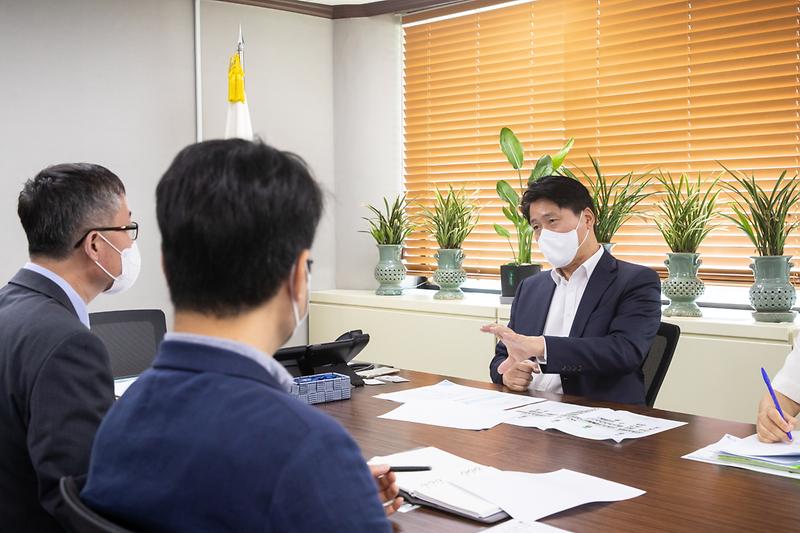 20220816 LH 청라영종사업단장 접견 사진