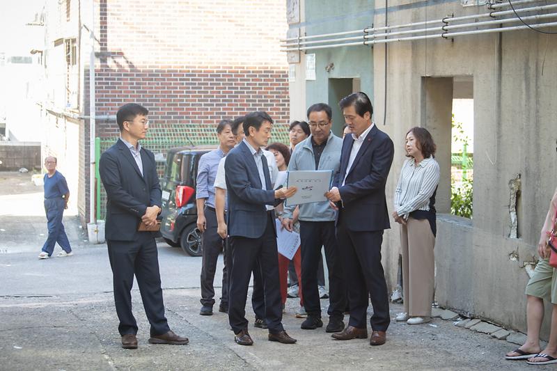20240924 대송2차 파인빌 화재 현장 점검 사진
