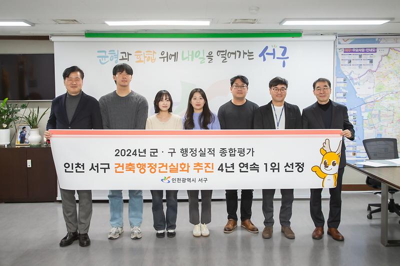 20250227 건축행정건실화 추진 4년 연속 1위 사진