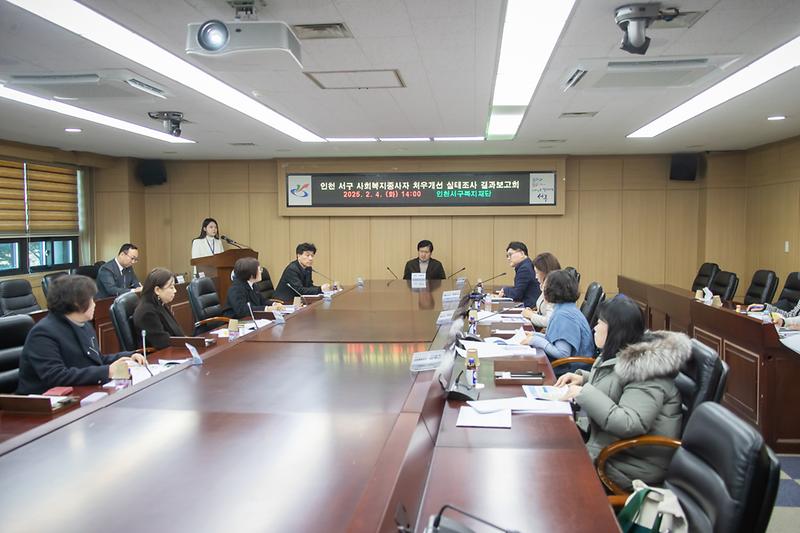 20250204 사회복지종사자 처우개선 실태조사 보고회 사진