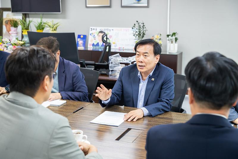 20260727 쿠팡 관계자 물류센터 화재 보상 논의 사진