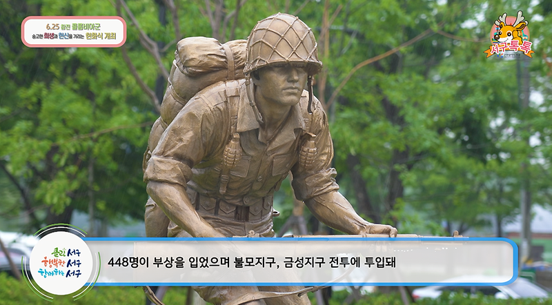 [2020 서구톡톡 21회] 6.25참전 콜롬비아군의 숭고한 희생, 잊지 않을게요 사진