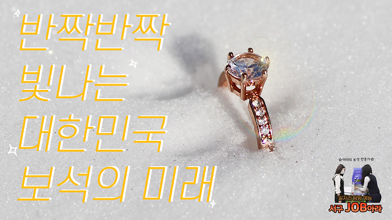 [서구잡(JOB)아라] 반짝반짝 빛나는 대한민국 보석의 미래 사진