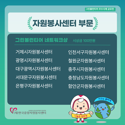 3인천서구자원봉사센터_2024_그린볼런티어_우수사례_공모전_‘그린네트워크상_수상’(1).png 이미지