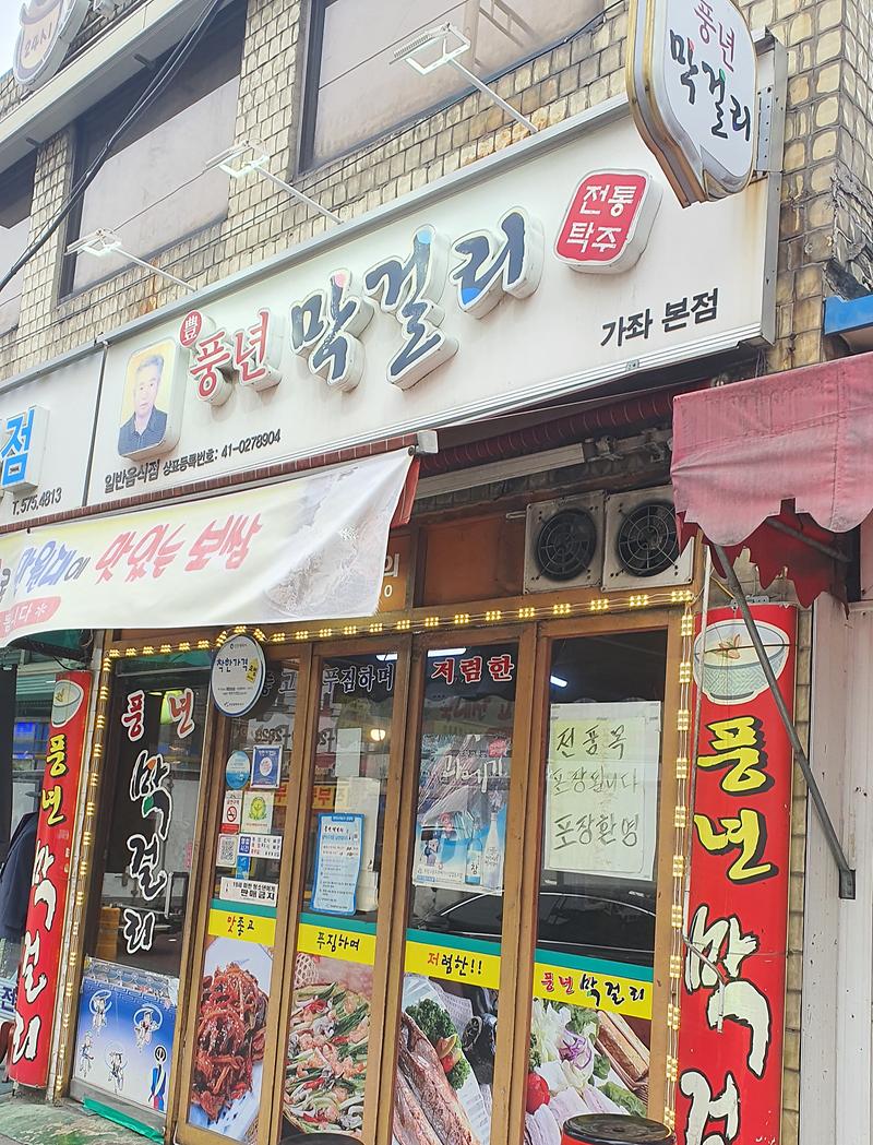 풍년막걸리 사진