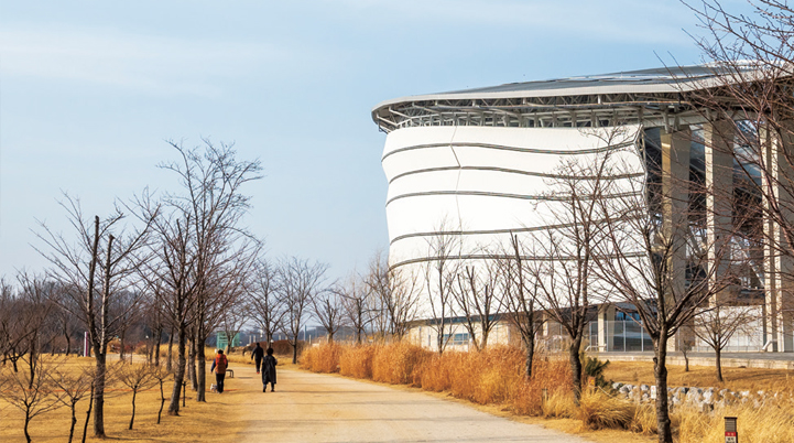 인천아시아드 주경기장 사진